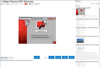Stellar Phoenix PDF Recovery - Flamory bookmarks and screenshots