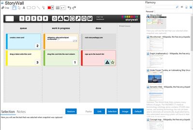 StoryWall - Flamory bookmarks and screenshots