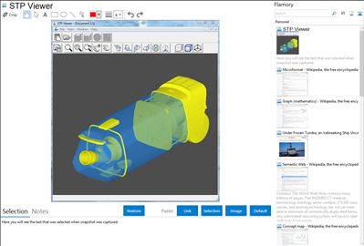 STP Viewer - Flamory bookmarks and screenshots