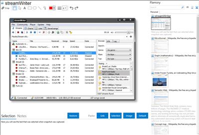 streamWriter - Flamory bookmarks and screenshots