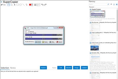 SuperCopier - Flamory bookmarks and screenshots