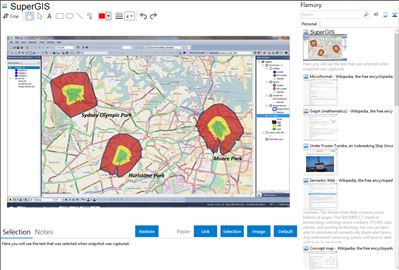 SuperGIS - Flamory bookmarks and screenshots