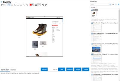 Svpply - Flamory bookmarks and screenshots