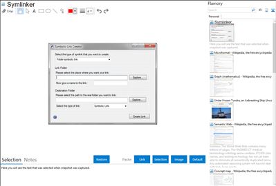 Symlinker - Flamory bookmarks and screenshots