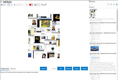 tabfolio - Flamory bookmarks and screenshots