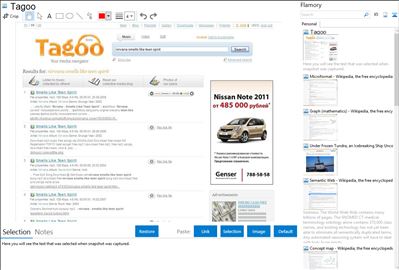 Tagoo - Flamory bookmarks and screenshots