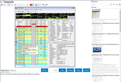 TaskInfo - Flamory bookmarks and screenshots