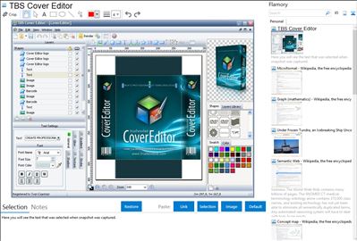TBS Cover Editor - Flamory bookmarks and screenshots