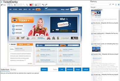 TicketDerby - Flamory bookmarks and screenshots