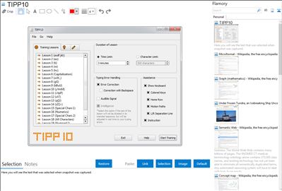 TIPP10 - Flamory bookmarks and screenshots