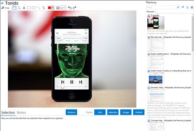 Tonido  - Flamory bookmarks and screenshots
