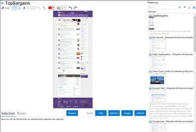 TopBargains - Flamory bookmarks and screenshots