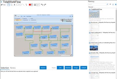 TotalWorkFlow  - Flamory bookmarks and screenshots