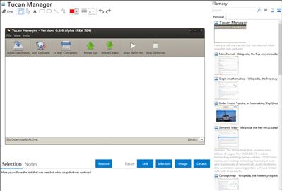 Tucan Manager - Flamory bookmarks and screenshots