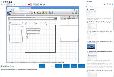 Twiddla - Flamory bookmarks and screenshots