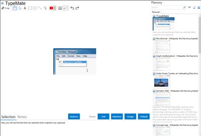 TypeMate - Flamory bookmarks and screenshots