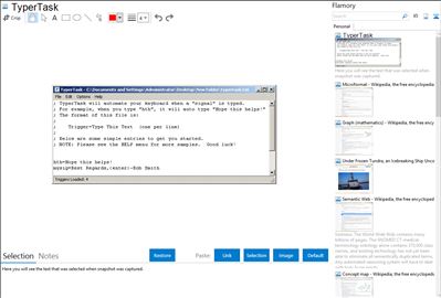 TyperTask - Flamory bookmarks and screenshots