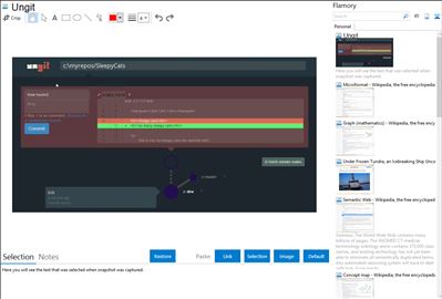 Ungit - Flamory bookmarks and screenshots