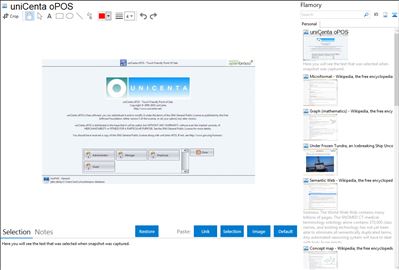 uniCenta oPOS - Flamory bookmarks and screenshots