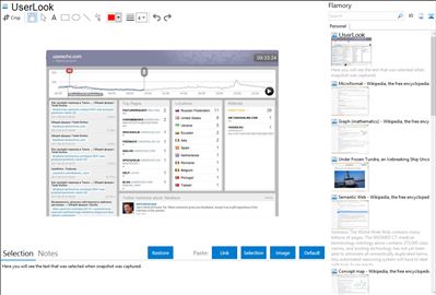 UserLook - Flamory bookmarks and screenshots