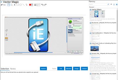 Vector Magic - Flamory bookmarks and screenshots