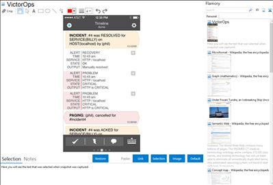 VictorOps - Flamory bookmarks and screenshots