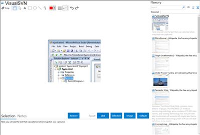 VisualSVN - Flamory bookmarks and screenshots