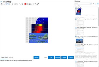 VisuMap - Flamory bookmarks and screenshots