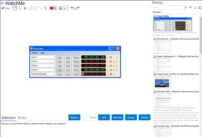 WatchMe - Flamory bookmarks and screenshots