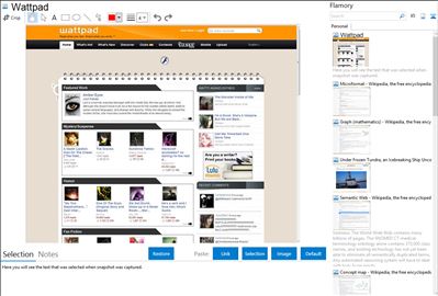 Wattpad - Flamory bookmarks and screenshots