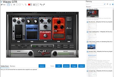 Waves GTR - Flamory bookmarks and screenshots