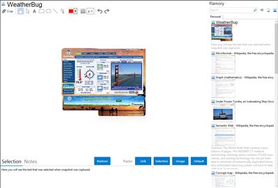 WeatherBug - Flamory bookmarks and screenshots