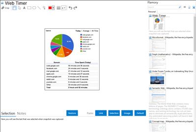 Web Timer - Flamory bookmarks and screenshots