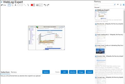 WebLog Expert - Flamory bookmarks and screenshots