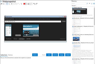 Websnapshot - Flamory bookmarks and screenshots
