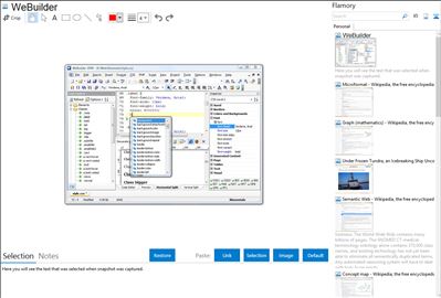WeBuilder - Flamory bookmarks and screenshots