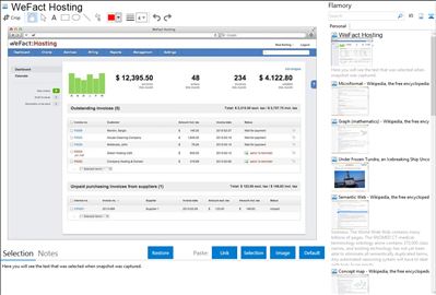 WeFact Hosting - Flamory bookmarks and screenshots