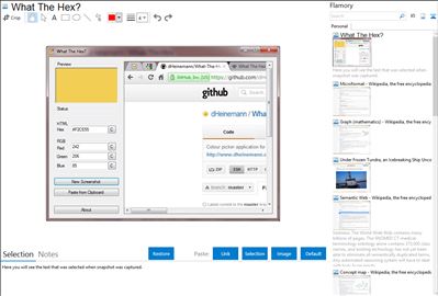 What The Hex? - Flamory bookmarks and screenshots