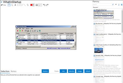 WhatInStartup - Flamory bookmarks and screenshots