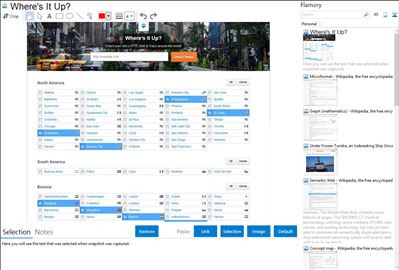 Where's It Up? - Flamory bookmarks and screenshots