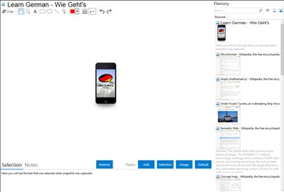 Learn German - Wie Geht's - Flamory bookmarks and screenshots
