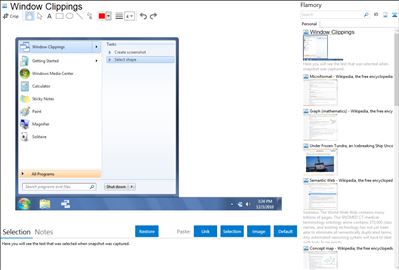 Window Clippings - Flamory bookmarks and screenshots
