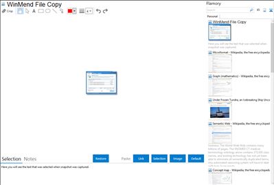WinMend File Copy - Flamory bookmarks and screenshots