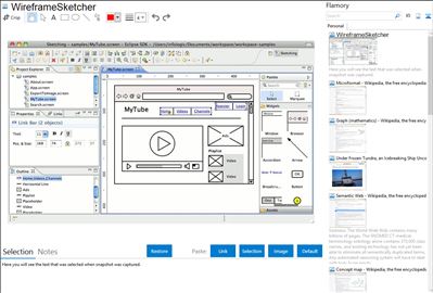 WireframeSketcher - Flamory bookmarks and screenshots