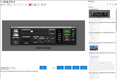 Wob FX 2 - Flamory bookmarks and screenshots