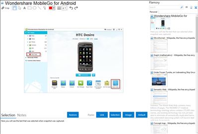 Wondershare MobileGo for Android - Flamory bookmarks and screenshots