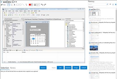 wxDev-C++ - Flamory bookmarks and screenshots