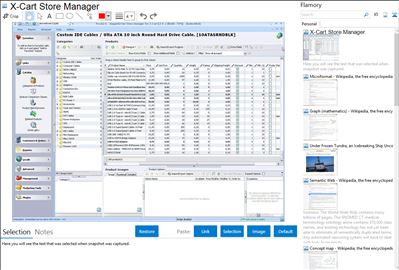 X-Cart Store Manager - Flamory bookmarks and screenshots