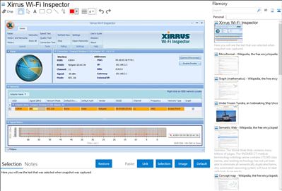 Xirrus Wi-Fi Inspector - Flamory bookmarks and screenshots