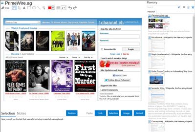 PrimeWire.ag - Flamory bookmarks and screenshots